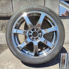 WORK EMOTION XT7 [WMB] 4H-100 7J+42 4本セット 値下げ可の画像