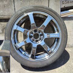 WORK EMOTION XT7 [WMB] 4H-100 7J+42 4本セット 値下げ可の画像