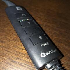 サンワサプライ　USB ヘッドセット  ハンズフリー 通話　リモート　Skype 対応の画像