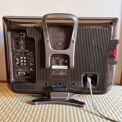 シャープAQUOS　液晶カラーテレビの画像