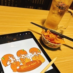 絵を描きながらご飯しませんか？🎨🍚