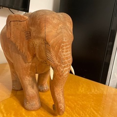 ✳︎ヴィンテージ✳︎象の置物✳︎木彫り✳︎アンティーク✳︎古道具✳︎ 🐘の画像