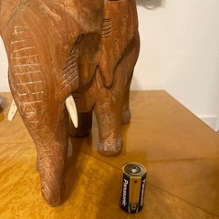 ✳︎ヴィンテージ✳︎象の置物✳︎木彫り✳︎アンティーク✳︎古道具✳︎ 🐘の画像