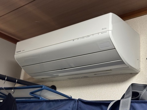 【5/7まで】 Panasonic エアコン18畳用 CS220DFLW
