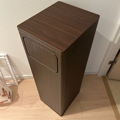 蓋付き　45ℓ  ゴミ箱　ダークブラウン