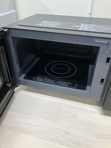 出品中！YAMAZEN 電子レンジ PRW-F180(B)（2024年製）