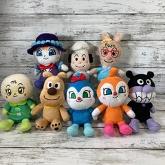 プリちぃビーンズシリーズ　8体　セット売り　アンパンマンシリーズ