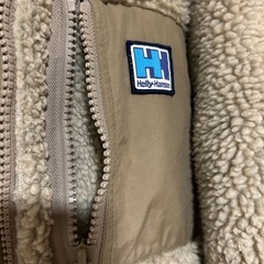 【ヘリーハンセン】Helly Hansen フリースジャケット ボアパーカー M ライトグレーの画像