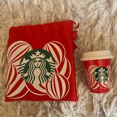 スターバックス 巾着 小物入れ 