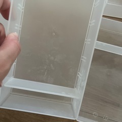 無印良品　ポリプロピレン　メイクボックス　デスク内整理トレーの画像