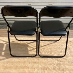 パイプ椅子★2点セットの画像
