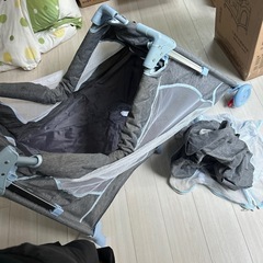 coolbaby 折りたたみベビーベッド ベビーサークルの画像