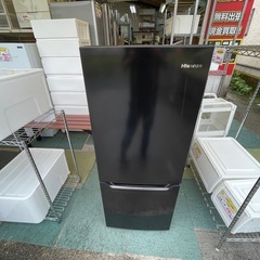 【リサイクルサービス八光】2020年製　ハイセンス　冷蔵庫 パールブラック HR-D15CB [150L /2ドア /右開きタイプ]
