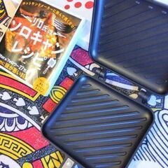 ホットサンドパン レシピ本付き！ ソロキャン キャンプ アウトドア 等の画像