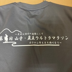山寺・蔵王ウルトラマラソン　参加賞　Tシャツ　Mサイズ
の画像