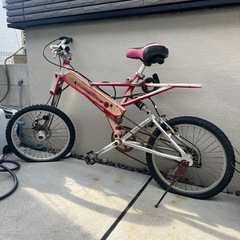 【差し上げます】前後のタイヤが駆動する自転車