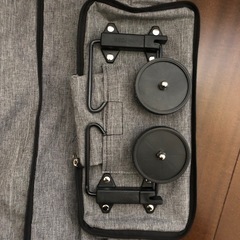 タイヤ付たためるバッグ＊タイヤ収納できてトートバッグに変身！の画像