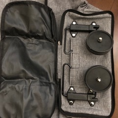 タイヤ付たためるバッグ＊タイヤ収納できてトートバッグに変身！の画像
