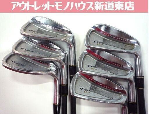 ゴルフクラブ ゴルフ アイアン 6本セット TOURSTAGE ViQ 6～9,P,P/S PREMIUM FORGED 中古 ツアーステージ 札幌市東区 新道東店