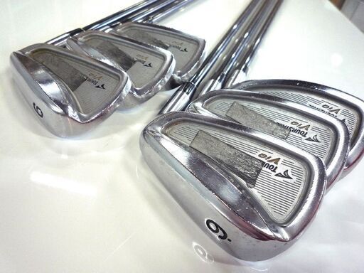 ゴルフクラブ ゴルフ アイアン 6本セット TOURSTAGE ViQ 6～9,P,P/S PREMIUM FORGED 中古 ツアー