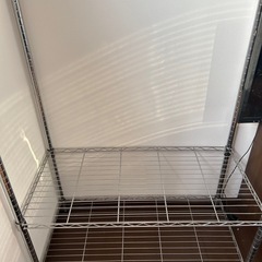 メタルルミナスラック 幅90 3段 ワードローブ ハンガーラック 幅90×奥行46×高さ179.5cm 全体耐荷重240kg 頑丈 の画像