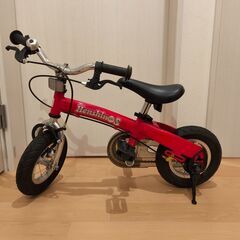 へんしんバイクS 赤 10インチ 屋内保管