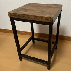 スツール　サイドテーブル　ヴィンテージ風