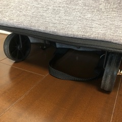 タイヤ付たためるバッグ＊タイヤ収納できてトートバッグに変身！の画像