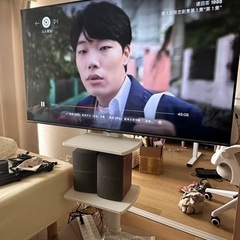 hisen 55v+テレビスタンド＋スピーカー
