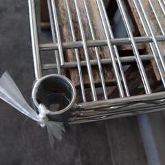 スチールラック棚板 ２枚のみ (たぶん22mm規格)の画像