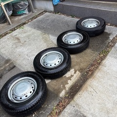 軽トラ　冬タイヤ