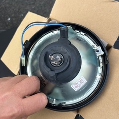 バイク用ヘッドライト180φ汎用の画像