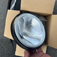 バイク用ヘッドライト180φ汎用の画像