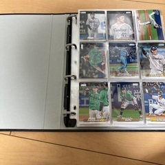 プロ野球カードバインダー付き