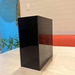 アクリル製カップディスペンサー（2列タイプ／ブラック）の画像