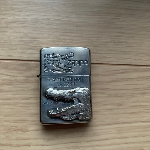 2000個限定クロコダイルジッポー