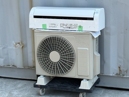 A479◇日立◇エアコン◇主に6畳◇2023年製◇ステンレスクリーン◇RAS-KD22N