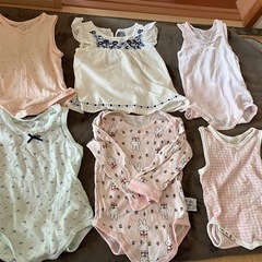 子供服　女の子　サイズ90 6着
