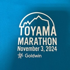 富山マラソン2024 参加賞Tシャツ　Sサイズ
の画像