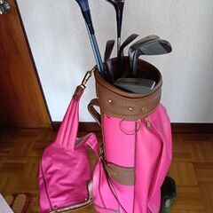 女性用ゴルフセットですの画像
