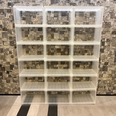 無印良品　収納　6段×3個　5段×1個　合計4個