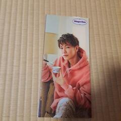 佐藤健ハーゲンダッツ　クリアファイルの画像
