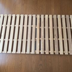 すのこベッド(二つ折タイプ)