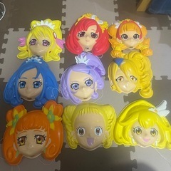 プリキュア  お面　まとめ売り　レア　レトロ