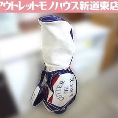 ゴルフ キャディバッグ カッター&バック トリコロールカラー 6...