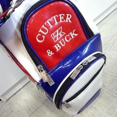ゴルフ キャディバッグ カッター&バック トリコロールカラー 6分割 CUTTER&BUCK C/B 中古 札幌市東区 新道東店の画像