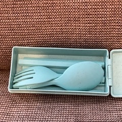 組み立てスプーンとフォークと箸の画像
