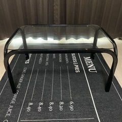 ガラスローテーブル