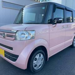 ☆H27年式・低走行・車検1年付・N-BOX・ピンク・ツートン☆