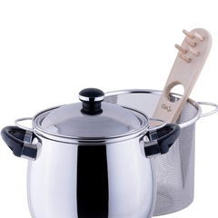 美品　　パスタポット4.6L